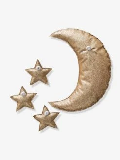 Lot De 4 Déco Pailletées Paillettes Dorées - Vertbaudet -Boutique Vertbaudet lot de 4 deco pailletees 2