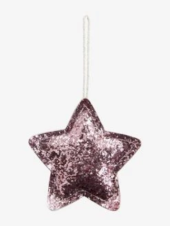 Lot De 4 Décorations De Noël Glitter Rose - Vertbaudet -Boutique Vertbaudet lot de 4 decorations de noel glitter 4