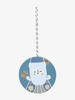 Lot De 6 Boules Plates De Noël Scandinave Bois - Vertbaudet -Boutique Vertbaudet lot de 6 boules plates de noel scandinave 3