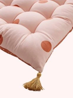 Matelas De Sol à Pompons MINI MAXI POIS Rose - Vertbaudet -Boutique Vertbaudet matelas de sol a pompons mini maxi pois 2
