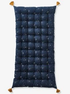 Matelas De Sol Avec Pompons Bleu Foncé - Vertbaudet
