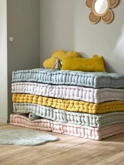 Matelas De Sol Style Futon Ocre - Vertbaudet -Boutique Vertbaudet matelas de sol style futon 3