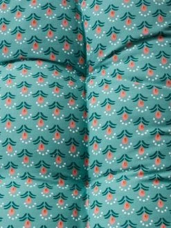 Matelas De Sol Velours Eden India Vert / Rose - Vertbaudet -Boutique Vertbaudet matelas de sol velours eden india 2