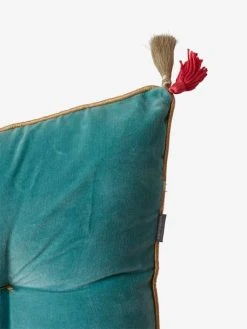 Matelas De Sol Velours Eden India Vert / Rose - Vertbaudet -Boutique Vertbaudet matelas de sol velours eden india 5