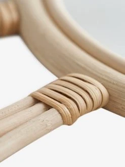 Miroir En Rotin à Pompons Sunshine Naturel - Vertbaudet -Boutique Vertbaudet miroir en rotin a pompons sunshine 3