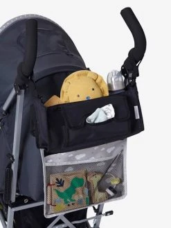 Organisateur De Poussette Gris Clair - Vertbaudet -Boutique Vertbaudet organisateur de poussette 3