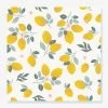 Papier Peint Citrons Louise LILIPINSO Jaune - Lilipinso