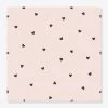 Papier Peint Intissé LILIPINSO - Minima Coeurs Noirs Rose - Lilipinso -Boutique Vertbaudet papier peint intisse lilipinso minima coeurs noirs