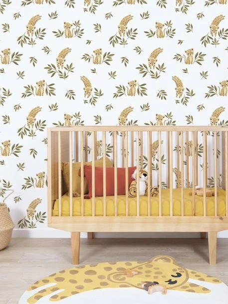 Papier Peint Léopard Savane Felidae LILIPINSO Ocre - Lilipinso 5 Papier Peint Léopard Savane Felidae LILIPINSO Ocre - Lilipinso – Image 3
