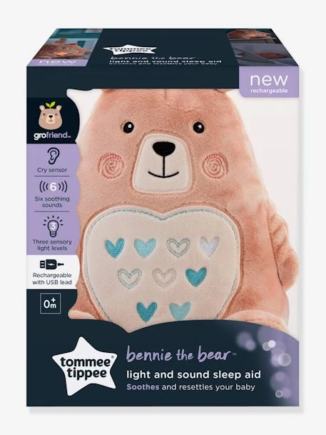 Peluche Aide Au Sommeil Rechargeable TOMMEE TIPPEE Bennie L’ourson Beige - Tommee Tippee 4 Peluche Aide Au Sommeil Rechargeable TOMMEE TIPPEE Bennie L’ourson Beige - Tommee Tippee – Image 2