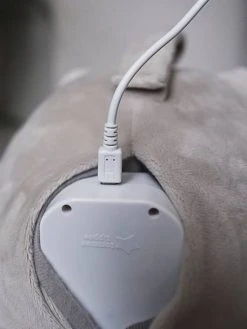 Peluche Aide Au Sommeil Rechargeable TOMMEE TIPPEE Ollie La Chouette Gris Clair/blanc - Tommee Tippee -Boutique Vertbaudet peluche aide au sommeil rechargeable tommee tippee ollie la chouette 5