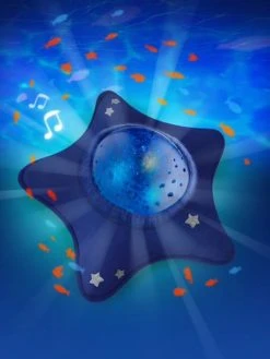 Peluche Veilleuse Projecteur Dynamique Calm Océan PABOBO Bleu - Pabobo -Boutique Vertbaudet peluche veilleuse projecteur dynamique calm ocean pabobo 2