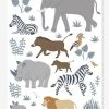 Planche De Stickers LILIPINSO - Big Five & Cie - Animaux Jungle Multicolore - Lilipinso -Boutique Vertbaudet planche de stickers lilipinso big five cie animaux jungle
