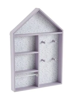 Porte Bijoux Maison Violet - Vertbaudet -Boutique Vertbaudet porte bijoux maison 1