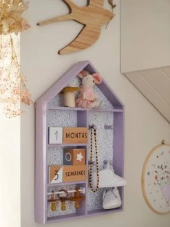Porte Bijoux Maison Violet - Vertbaudet -Boutique Vertbaudet porte bijoux maison 3