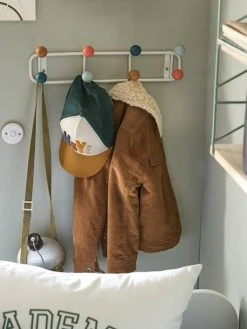 Porte-manteau Sixties Blanc/multicolore - Vertbaudet 11 Porte-manteau Sixties Blanc/multicolore - Vertbaudet -Boutique Vertbaudet porte manteau sixties 3