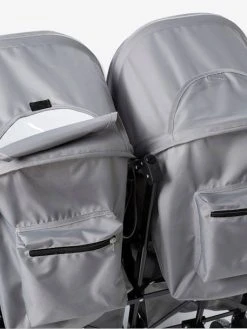 Poussette-canne Double Vertbaudet CityA2 Gris Clair - Vertbaudet -Boutique Vertbaudet poussette canne double vertbaudet citya2 4