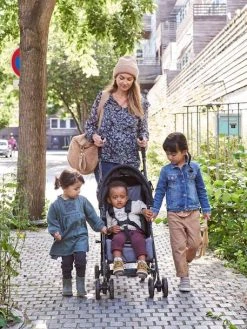 Poussette-canne Multiposition Vertbaudet Facilcity 2 Noir/gris - Vertbaudet -Boutique Vertbaudet poussette canne multiposition vertbaudet facilcity 2 2