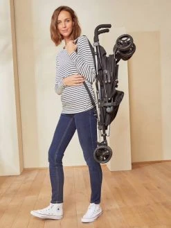 Poussette-canne Multiposition Vertbaudet Facilcity 2 Noir/gris - Vertbaudet -Boutique Vertbaudet poussette canne multiposition vertbaudet facilcity 2 3