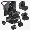 Poussette Combinée Vertbaudet Triocity II Gris Chiné - Vertbaudet -Boutique Vertbaudet poussette combinee vertbaudet triocity ii