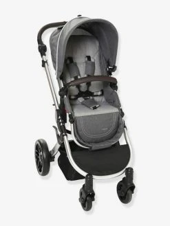 Poussette Combinée VERTBAUDET Urban III Gris Chiné - Vertbaudet -Boutique Vertbaudet poussette combinee vertbaudet urban iii 1