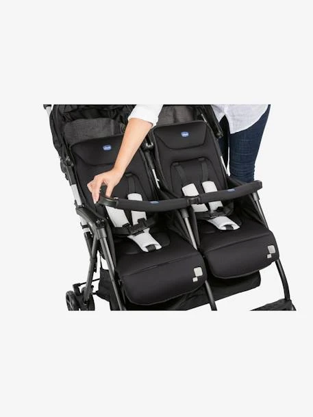 Poussette Double Ohlalà Twin CHICCO Black Night - Chicco 5 Poussette Double Ohlalà Twin CHICCO Black Night - Chicco – Image 3