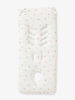 Protection Réversible Pour Assise De Poussette Imprimé Coeurs - Vertbaudet