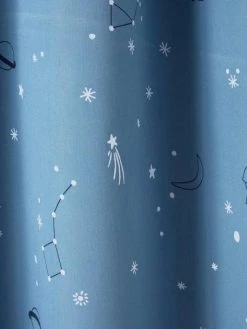 Rideau Occultant Détails Phosphorescents PLANETES Bleu - Vertbaudet -Boutique Vertbaudet rideau occultant details phosphorescents planetes 2