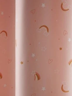 Rideau Occultant Et Phosphorescent Fantaisie Rose - Vertbaudet -Boutique Vertbaudet rideau occultant et phosphorescent fantaisie 5