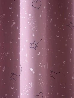 Rideau Occultant MISS CONSTELLATION Parme Foncé - Vertbaudet -Boutique Vertbaudet rideau occultant miss constellation 2