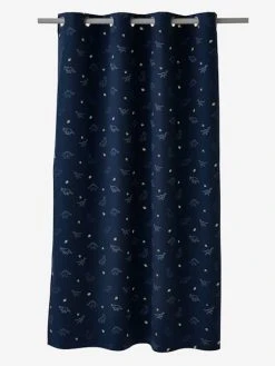 Rideau Occultant Phosphorescent Dino Bleu - Vertbaudet -Boutique Vertbaudet rideau occultant phosphorescent dino 2