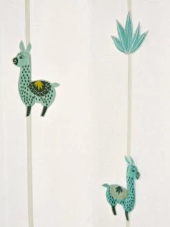 Rideau Tamisant Cactus Ivoire - Vertbaudet -Boutique Vertbaudet rideau tamisant cactus 2