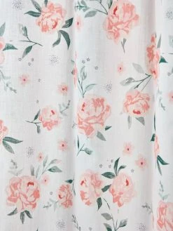 Rideau Voilage EAU DE ROSE écru / Rose - Vertbaudet -Boutique Vertbaudet rideau voilage eau de rose 3