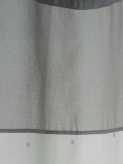 Rideau Voilage étoiles Blanc / Grege - Vertbaudet -Boutique Vertbaudet rideau voilage etoiles 2