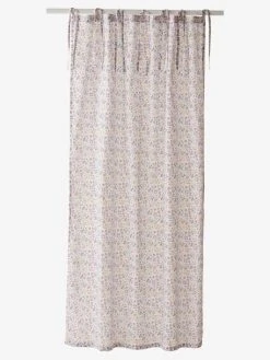 Rideau Voilage PLACE DU LILAS écru / Multicolore - Vertbaudet -Boutique Vertbaudet rideau voilage place du lilas 2