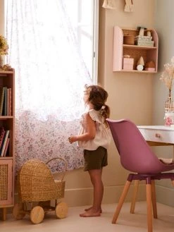 Rideau Voilage VICTORIA écru / Multicolore - Vertbaudet -Boutique Vertbaudet rideau voilage victoria 4