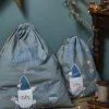 Sac à Jouets Père Noël Scandinave Vert / Bleu - Vertbaudet -Boutique Vertbaudet sac a jouets pere noel scandinave