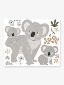 Stickers Géants Branche Koala Lilydale LILIPINSO Gris - Lilipinso