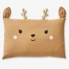 Taie D'oreiller Bébé Biche GREEN FOREST Beige - Vertbaudet -Boutique Vertbaudet taie doreiller bebe biche green forest