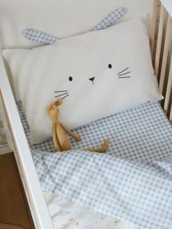 Taie D'oreiller Bébé LOVELY FARM Ivoire - Vertbaudet -Boutique Vertbaudet taie doreiller bebe lovely farm 2