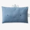Taie D'oreiller Bébé PETIT DINO Bleu - Vertbaudet -Boutique Vertbaudet taie doreiller bebe petit dino