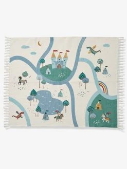 Boutique Vertbaudet 10 Tapis Circuit Chevalier écru / Multicolore - Vertbaudet