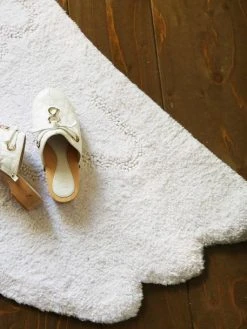 Tapis Coton Lavable Ailes D'anges LORENA CANALS Blanc - Lorena Canals -Boutique Vertbaudet tapis coton lavable ailes danges lorena canals 2