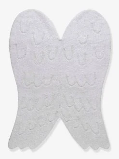 Tapis Coton Lavable Ailes D'anges LORENA CANALS Blanc - Lorena Canals