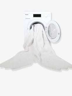 Tapis Coton Lavable Ailes D'anges LORENA CANALS Blanc - Lorena Canals -Boutique Vertbaudet tapis coton lavable ailes danges lorena canals 3