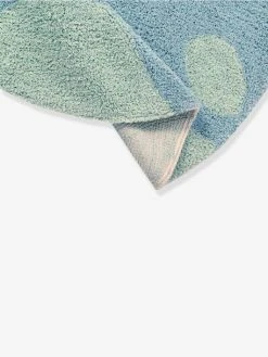 Tapis Coton Lavable Big Big World LORENA CANALS Bleu - Lorena Canals -Boutique Vertbaudet tapis coton lavable big big world lorena canals 4