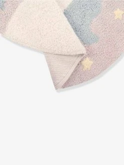 Tapis Coton Lavable Licorne Believe In Yourself LORENA CANALS Gris - Lorena Canals -Boutique Vertbaudet tapis coton lavable licorne believe in yourself lorena canals 3