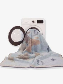Tapis Coton Lavable Mappemonde LORENA CANALS Bleu Ciel - Lorena Canals -Boutique Vertbaudet tapis coton lavable mappemonde lorena canals 3
