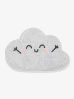 Tapis Coton Lavable Nuage Happy Cloud LORENA CANALS Gris - Lorena Canals