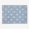 Tapis Coton Lavable Rectangulaire Avec étoiles LORENA CANALS Bleu - Lorena Canals -Boutique Vertbaudet tapis coton lavable rectangulaire avec etoiles lorena canals